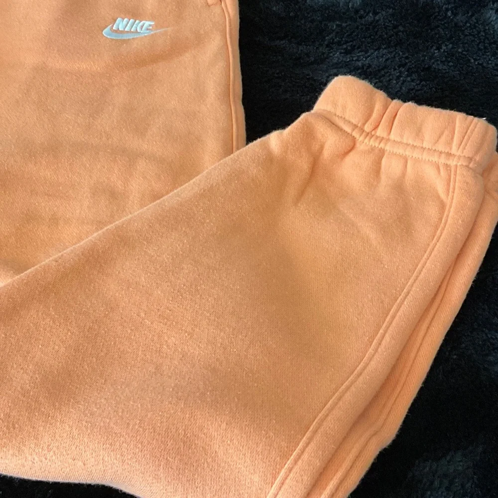 Nike Bright Orange Joggers - Picture 2 of 7